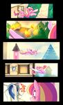  bakki blue_hair comic cutie_mark equine female feral fire friendship_is_magic fur hair hooves horn horse long_hair mammal multi-colored_hair my_little_pony pony princess_cadance_(mlp) purple_eyes shining_armor_(mlp) white_fur winged_unicorn wings 