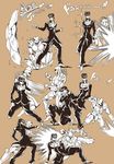  bad_id bad_pixiv_id crazy_diamond gakuran higashikata_jousuke jojo_no_kimyou_na_bouken jojo_pose male_focus pompadour pose school_uniform stand_(jojo) willow_sage0000 