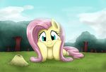  absurd_res ant anthill arthropod blue_eyes cloud equine female feral fluffy_the_bringer_of_darkness fluttershy_(mlp) friendship_is_magic grass hair hi_res horse insect lying mammal moth my_little_pony otakuap outside pegasus pink_hair pony sky smile solo tree wings 