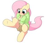  anal apony autofellatio balls big_penis blue_eyes dickgirl equine feral fluttershy_(mlp) friendship_is_magic hoodie horse horsecock intersex mammal masturbation my_little_pony oral penis pony 