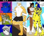  avatar biceps big_muscles bulge butt canine duo feline fur hunterramirez invalid_tag male mammal muscles nude one pecs pose prices solo standing toned topless two 