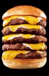  bread cheese food hamburger humohumoelmo meat no_humans original photorealistic simple_background 