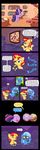  blue_fur blush book comic cutie_mark dialog english_text equestria_girls equine female feral ficficponyfic friendship_is_magic fur glowing green_eyes hair hiding horn horse humor long_hair looking_at_viewer magic mammal multi-colored_hair my_little_pony open_mouth outside pony purple_eyes purple_fur purple_hair smile stairs sunset_shimmer_(eg) sweat text tongue tongue_out trixie_(mlp) twilight_sparkle_(mlp) two_tone_hair unicorn winged_unicorn wings 