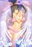  1girl highres nude sega shining_(series) shining_ark tanaka_takayuki viola_(shining_ark) wings 