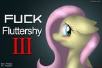  2013 blush ears_down english_text equine female feral fluttershy_(mlp) friendship_is_magic frown fur hair hi_res horse komponi looking_at_viewer looking_back mammal my_little_pony pegasus pink_hair pony scared solo text wings yellow_fur 