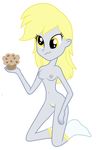 anthrofied derpy_hooves_(eg) equestria_girls female food human humanized kog_smut mammal muffin my_little_pony nipples nude pubes pussy sitting socks solo 