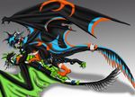  blue_cum colorful cum distort dragon feathers female feral feral_on_feral graffitidragon graffitidragon_(artist) heresy male oraclus penetration penis pussy rough scalie straight tongue western wings 