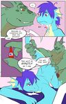  blackmail comic critical_condition dragon female gender_transformation male scalie straight transformation transgender xander_the_blue 