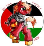  big_macintosh_(mlp) davide76 friendship_is_magic my_little_pony palestine 