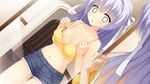  amairo_islenauts bra breasts game_cg nipples shiraga_airi undressing yuzu-soft 