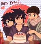  3boys male multiple_boys naruto naruto_(series) senju_hashirama uchiha_izuna uchiha_madara yaoi yaoi_gross 