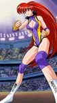  akira_(viper) artist_request breasts cleavage large_breasts long_hair red_hair solo very_long_hair viper wrestling 