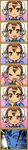  1girl brown_eyes brown_hair bun_cover chibi china_dress chinese_clothes chun-li cosine double_bun dress earrings expressions highres jewelry long_image street_fighter tall_image 