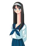  flat_chest long_hair long_neck school_uniform serafuku toono_akiha tsukihime what 
