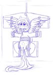  bdsm bound breasts equine female feral friendship_is_magic gag horse mammal my_little_pony nipple_clamp nipple_piercing nipples original_character pegasus piercing pony pussy ring_gag rope solo stinkehund suspension teats tongue tongue_piercing wings 