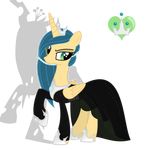  disguise equine female feral friendship_is_magic hair horn horse mammal my_little_pony pony queen_chrysalis_(mlp) smile solo winged_unicorn wings xinimator 