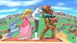  edited height_comparison metroid multiple_girls nintendo princess_peach samus_aran super_mario_bros. super_smash_bros. trainer_(wii_fit) wii_fit wii_fit_trainer 