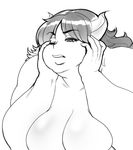  animated chubby demon female hair horn lips long_tongue modeseven nitrotitan not_furry nude size_difference swallowing tongue vorarephilia vore 