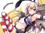 ;p anchor black_panties blonde_hair character_name elbow_gloves gloves hair_ornament hairband itou_nanami kantai_collection long_hair looking_at_viewer one_eye_closed panties rensouhou-chan shimakaze_(kantai_collection) striped striped_legwear sweatdrop thighhighs tongue tongue_out underwear white_gloves 