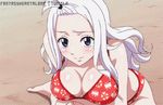  animated animated_gif breasts fairy_tail large_breasts lowres mirajane 