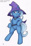  female friendship_is_magic hat horn horse jobo37 joey-darkmeat mammal my_little_pony pony purple_eyes solo trixie_(mlp) unicorn 