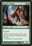  adam_paquette ambiguous_gender canine feral forest fox magic-the-gathering magic_the_gathering mammal raised_leg solo spiral text tree wizards_of_the_coast 