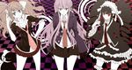  celestia_rudenberk dangan-ronpa enoshima_junko kirigiri_kyouko mikaviva monokuma 