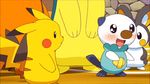  animated animated_gif buneary emolga no_humans oshawott pikachu pokemon pokemon_(anime) quilava 