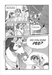  comic crown cup cutie_mark dialog duo english_text equine female feral friendship_is_magic fur hair horn horse korurun long_hair looking_at_viewer mammal multi-colored_hair my_little_pony open_mouth pony princess_celestia_(mlp) royalty shocked smile table teacup text tongue twilight_sparkle_(mlp) unicorn unknown_artist white_fur window winged_unicorn wings 