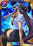  1girl hair_over_one_eye ikkitousen kan'u_unchou kanu_unchou long_hair lowres official_art very_long_hair 