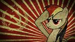  communism female friendship_is_magic my_little_pony rainbow_dash_(mlp) russia salute solo soviet 