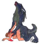  anal anthro blood canine duo forced gay human male mammal rape ravyn were werewolf 
