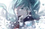  aqua_eyes aqua_hair cici close hatsune_miku headphones vocaloid 