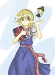  absurdres alice_margatroid blonde_hair book character_doll doll highres kirisame_marisa shi_ecchi solo touhou yellow_eyes 