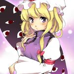  bangs blush chigo gap lowres solo touhou yakumo_yukari 