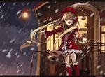  bad_id bad_pixiv_id blonde_hair blue_eyes doll_joints ground_vehicle heterochromia long_hair lowe_(slow) multiple_girls rozen_maiden shinku siblings sisters snow souseiseki suiseiseki train twins twintails very_long_hair 