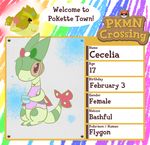  animal_crossing bow cup english_text female flygon inyourfridge nintendo pok&eacute;mon tagme text video_games 