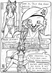  breasts comic female imminent_sex male monochrome office triadfox 