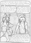  breasts comic female imminent_sex male monochrome triadfox 