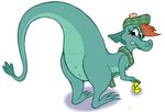  female hat loch_ness_monster nessie pussy rubber_duck scalie scarf te the_ballad_of_nessie 