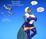  aircraft avian bf big_breasts bird breasts chochi chubby female huge_breasts luftwaffe petra pigeon thick_thighs wide_hips 