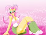  ass breasts equestria_girls fluttershy my_little_pony my_little_pony_friendship_is_magic pink_hair solo 