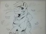  big_macintosh_(mlp) black_and_white braeburned cutie_mark equine freckles friendship_is_magic hair horse invalid_tag leaf leaves male mammal monochrome my_little_pony pony sketch solo standing wheat wind 