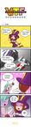  4koma blitzcrank brown_eyes brown_hair caitlyn_(league_of_legends) comic dying_message english gloves hat highres league_of_legends long_image multiple_girls speech_bubble talking tall_image text_focus top_hat translation_request upper_body waltre 