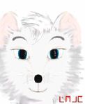  ambiguous_gender anthro blue_eyes fur looking_at_viewer mammal mouse plain_background portrait rodent solo unknown_artist whiskers white_background white_fur 