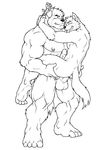  abs anal anal_penetration balls biceps big_muscles canine dog erection fangs flower fur gay gripping holding hug legs_up male mammal maxima muscles nipples nude pecs penetration penis rose sex size_difference sketch stand_and_carry_position standing teeth tongue vein 