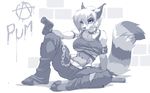 cat clothing feline female gun pistol pumzie ranged_weapon sketch skimpy solo torn_clothing weapon wolfy-nail 