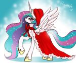  female feral friendship_is_magic hair hinoraito horn horse mammal my_little_pony pony princess_celestia_(mlp) winged_unicorn wings 