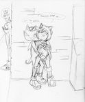  amy_rose black_and_white caught dialog female fingering handjob hedgehog male monochrome nude public reach_around sega shadow_the_hedgehog sketch sonic_(series) sonic_the_hedgehog text unfinished unknown_artist 