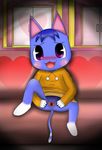  blush cat feline female mammal naoya nintendo pussy rosie_(animal_crossing) solo spread_pussy spreading video_games 